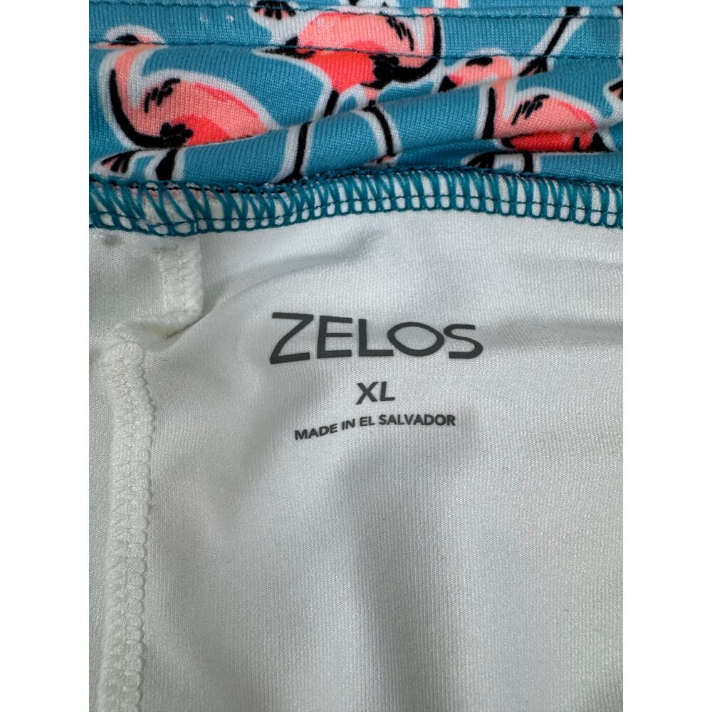 Zelos Women's Robin Egg Blue Skort Flamingos Golf Tennis Pickleball XL Active - Picture 4 of 11